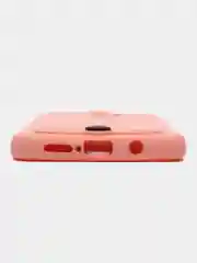 Пастельно-коралловый чехол для Xiaomi Redmi Note 8 Pro (Редми Нот 8 Про) силиконовый , с карманом