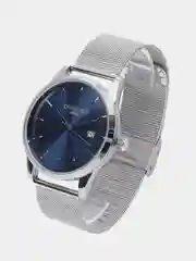 Серебряный мужские наручные часы KINGNUOS K-128, в подарочной упаковке