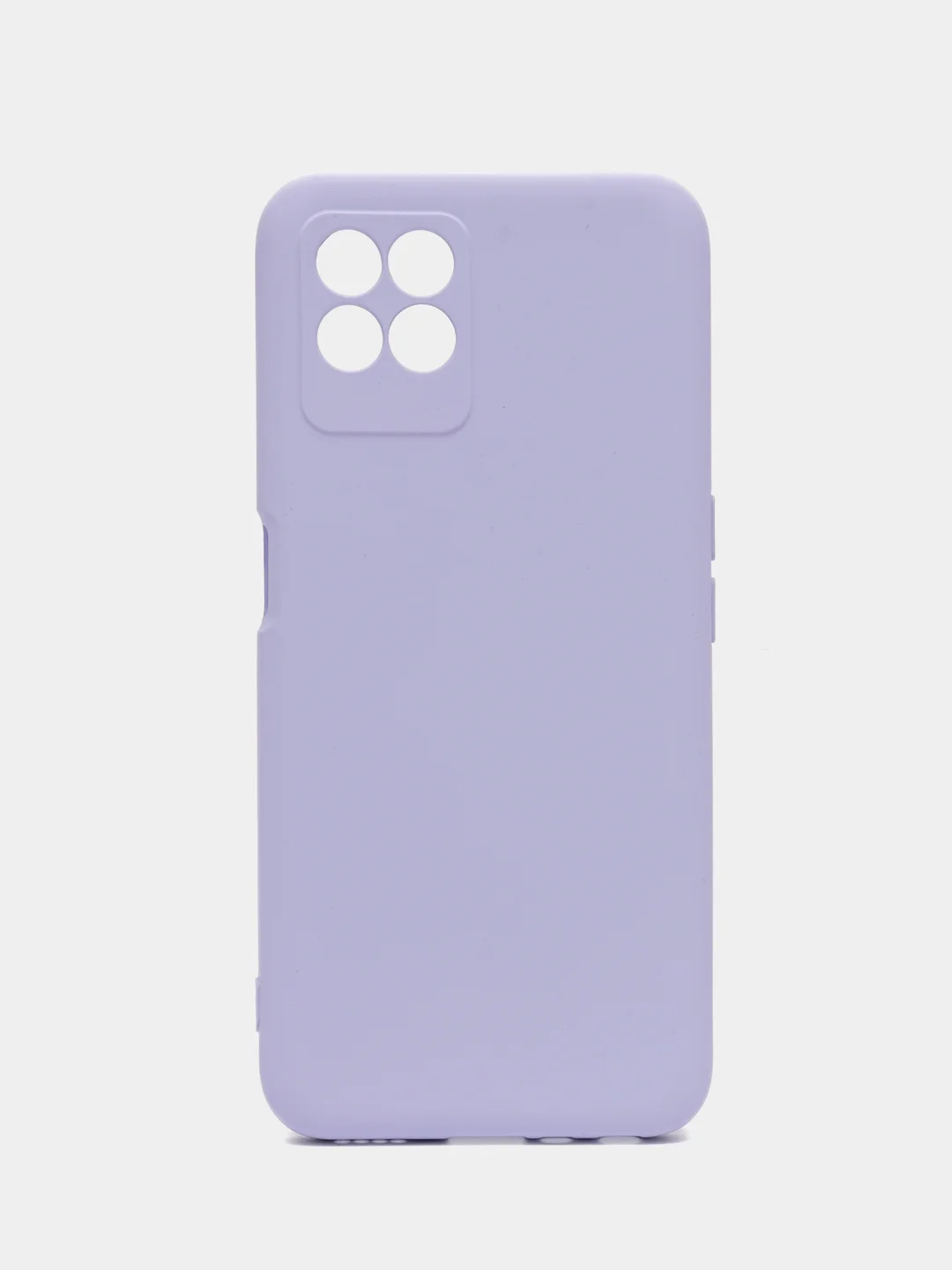 Лавандовый чехол силиконовый для Realme 8i / Narzo 50 4G (Реалми 8Ай / Нарзо 50), Silicone Cover