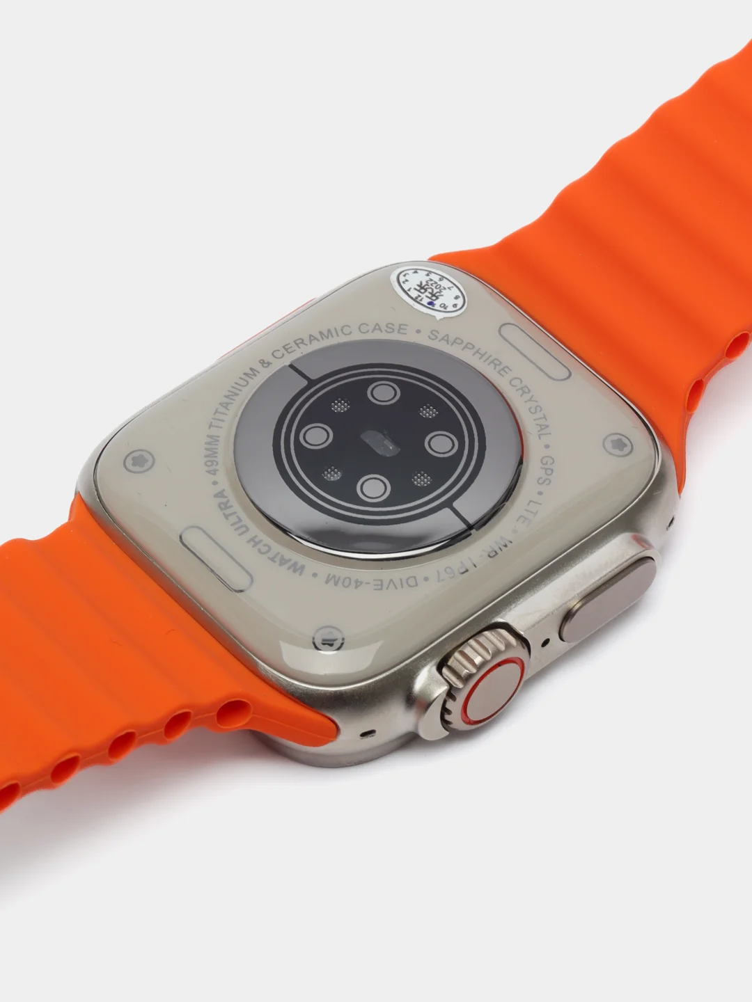 Оранжевый умные смарт-часы Smart Watch X8 Ultra 8 series, 8 серия, 49 мм