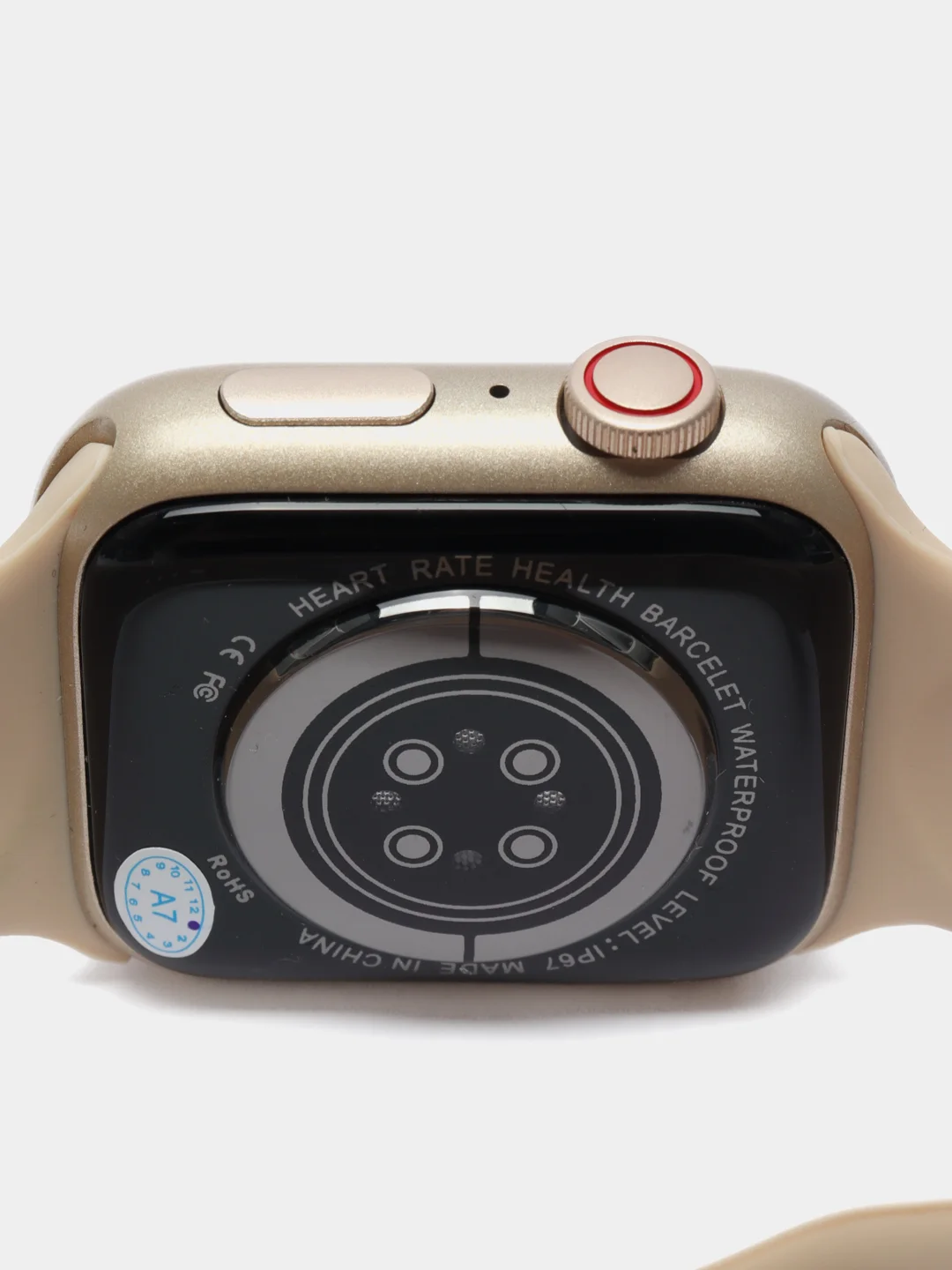 Золотой умные смарт часы Smart Watch X7 Pro, 45 мм, с беспроводной магнитной зарядкой