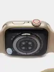Золотой умные смарт часы Smart Watch X7 Pro, 45 мм, с беспроводной магнитной зарядкой