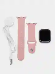 Розовый умные смарт часы Smart Watch X8 Pro, 45 мм, с беспроводной магнитной зарядкой