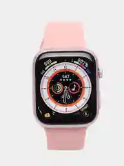 Розовый умные смарт часы Smart Watch X8 Pro, 45 мм, с беспроводной магнитной зарядкой