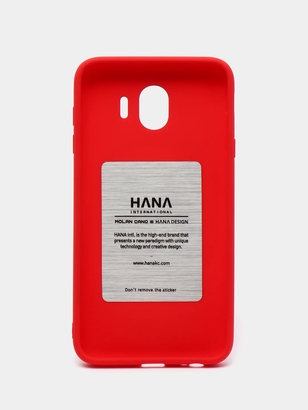 Красный силиконовый чехол для Samsung J4 2018 Hana Molan Cano, бампер для смартфона