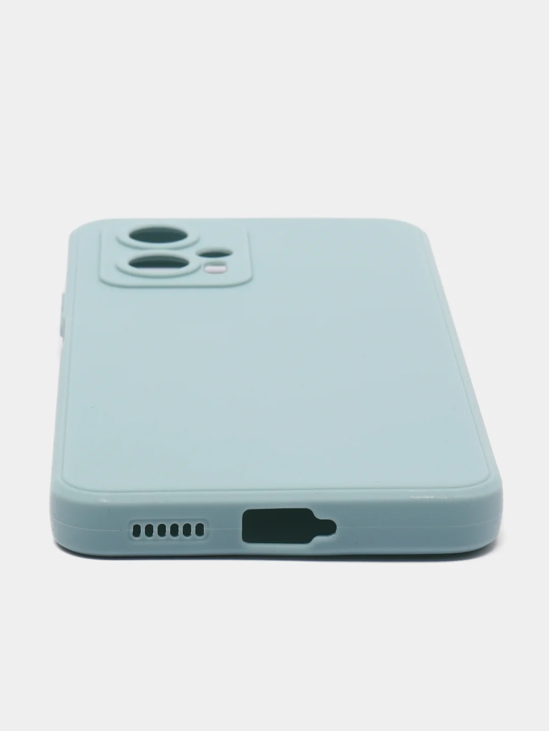 Светло-синий чехол для Xiaomi POCO X4 GT (Сяоми Поко Х4 ГТ), силиконовый