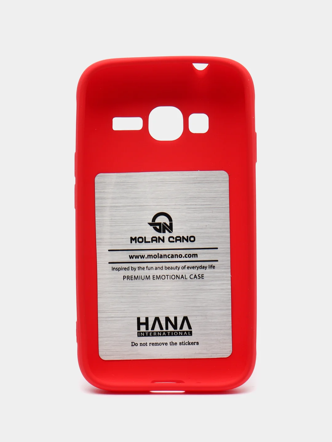 Красный силиконовый чехол для Samsung J1 mini prime Hana Molan Cano, бампер для смартфона