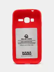 Красный силиконовый чехол для Samsung J1 mini prime Hana Molan Cano, бампер для смартфона