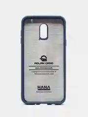 Серый силиконовый чехол для Samsung J7 Plus SM-C710F/DS Hana Molan Cano, бампер для смартфона