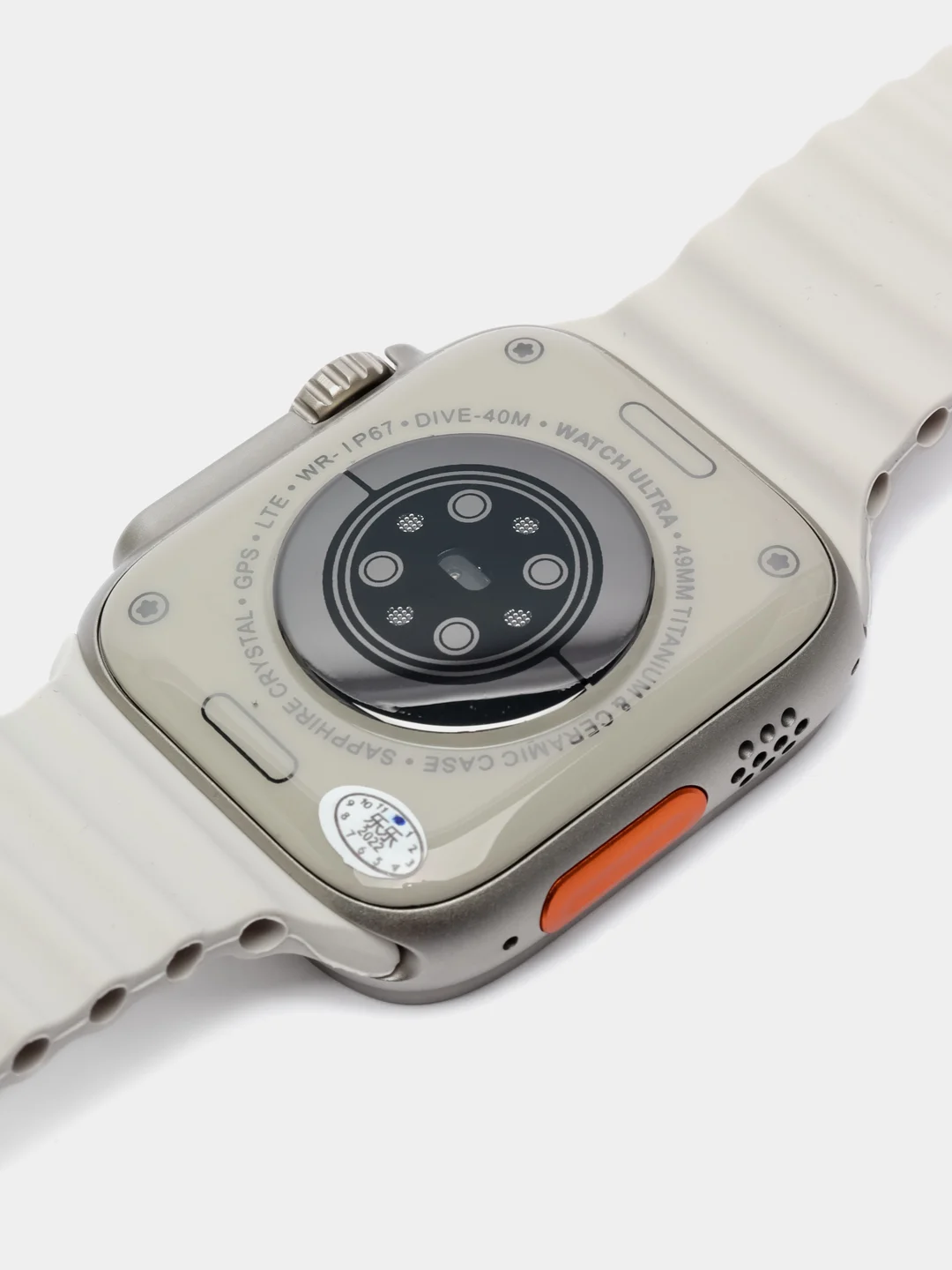 Бежевый умные смарт-часы Smart Watch X8 Ultra 8 series, 8 серия, 49 мм