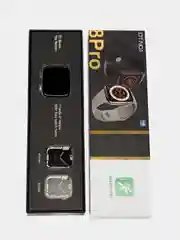 Серый умные смарт часы Smart Watch X8 Pro, 45 мм, с беспроводной магнитной зарядкой