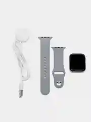 Серый умные смарт часы Smart Watch X8 Pro, 45 мм, с беспроводной магнитной зарядкой