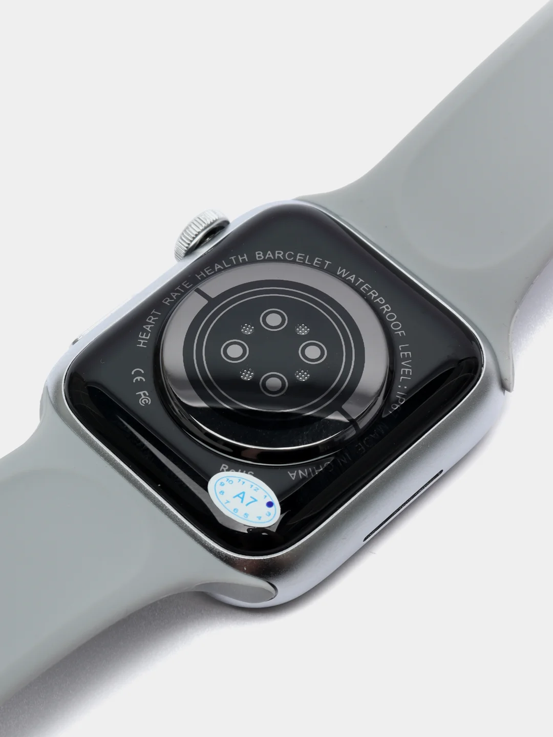 Серый умные смарт часы Smart Watch X7 Pro, 45 мм, с беспроводной магнитной зарядкой