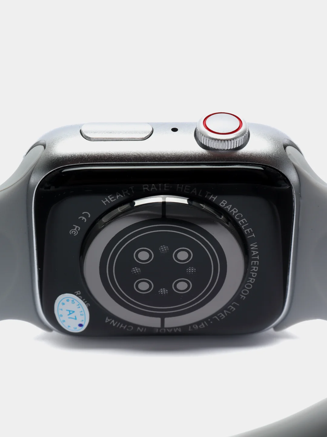 Серый умные смарт часы Smart Watch X7 Pro, 45 мм, с беспроводной магнитной зарядкой