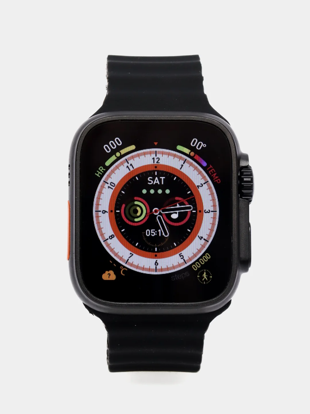Черный умные смарт-часы Smart Watch X8 Ultra 8 series, 8 серия, 49 мм