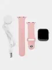 Розовый умные смарт часы Smart Watch X7 Pro, 45 мм, с беспроводной магнитной зарядкой