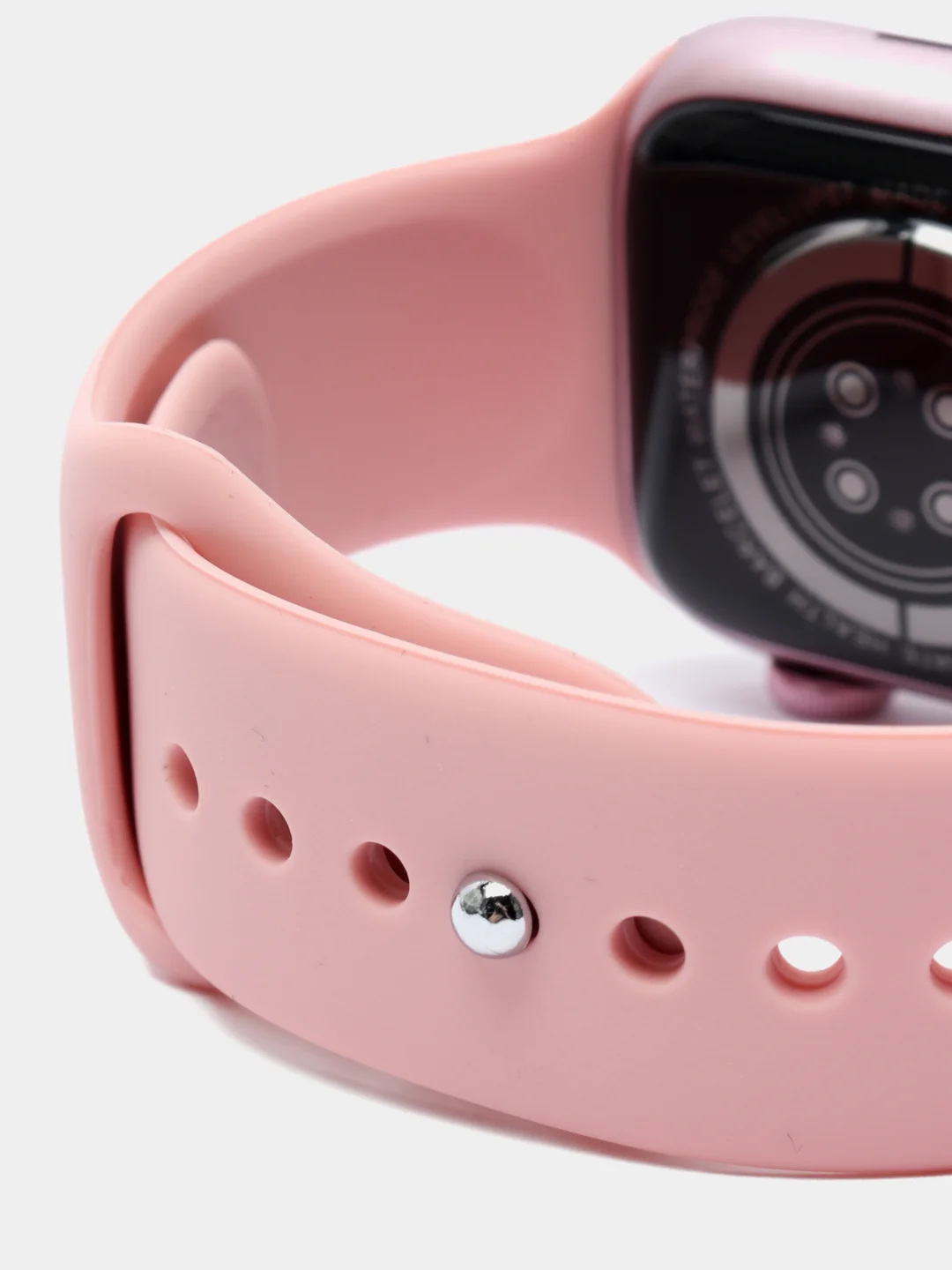 Розовый умные смарт часы Smart Watch X7 Pro, 45 мм, с беспроводной магнитной зарядкой