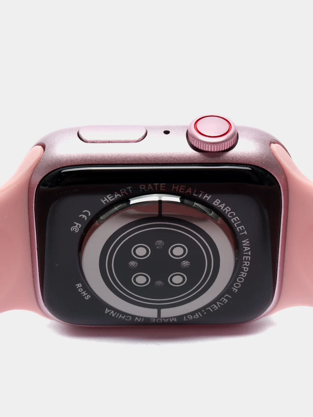 Розовый умные смарт часы Smart Watch X7 Pro, 45 мм, с беспроводной магнитной зарядкой