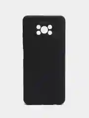 Черный чехол для Xiaomi Poco X3 NFC, Poco X3 Pro (Сяоми Поко Икс3 нфс, Икс3 Про), силиконовый