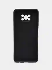 Черный чехол для Xiaomi Poco X3 NFC, Poco X3 Pro (Сяоми Поко Икс3 нфс, Икс3 Про), силиконовый