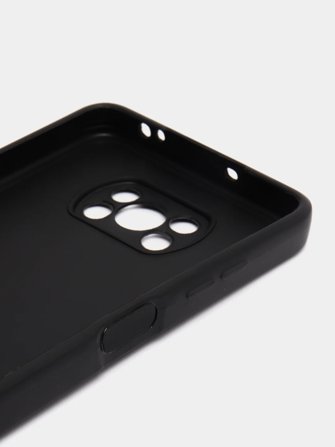 Черный чехол для Xiaomi Poco X3 NFC, Poco X3 Pro (Сяоми Поко Икс3 нфс, Икс3 Про), силиконовый