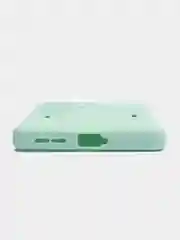 Мятный чехол для Xiaomi Poco F4 GT (Поко Ф4 Джити) силиконовый, черный, матовый, с защитой камеры