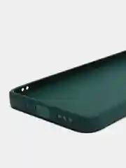 Тёмно-зелёный силиконовый чехол для Xiaomi Redmi 9A (Сяоми Редми 9А), прозрачный
