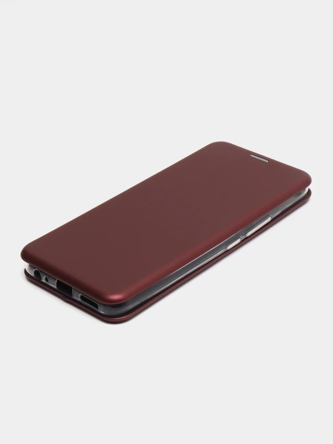 Бордовый чехол-книжка INFINIX HOT 20i 2022