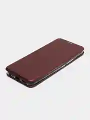 Бордовый чехол-книжка INFINIX HOT 20i 2022