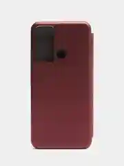 Бордовый чехол-книжка INFINIX HOT 20i 2022