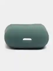 Тёмно-зелёный чехол силиконовый для наушников AirPods 1 / 2