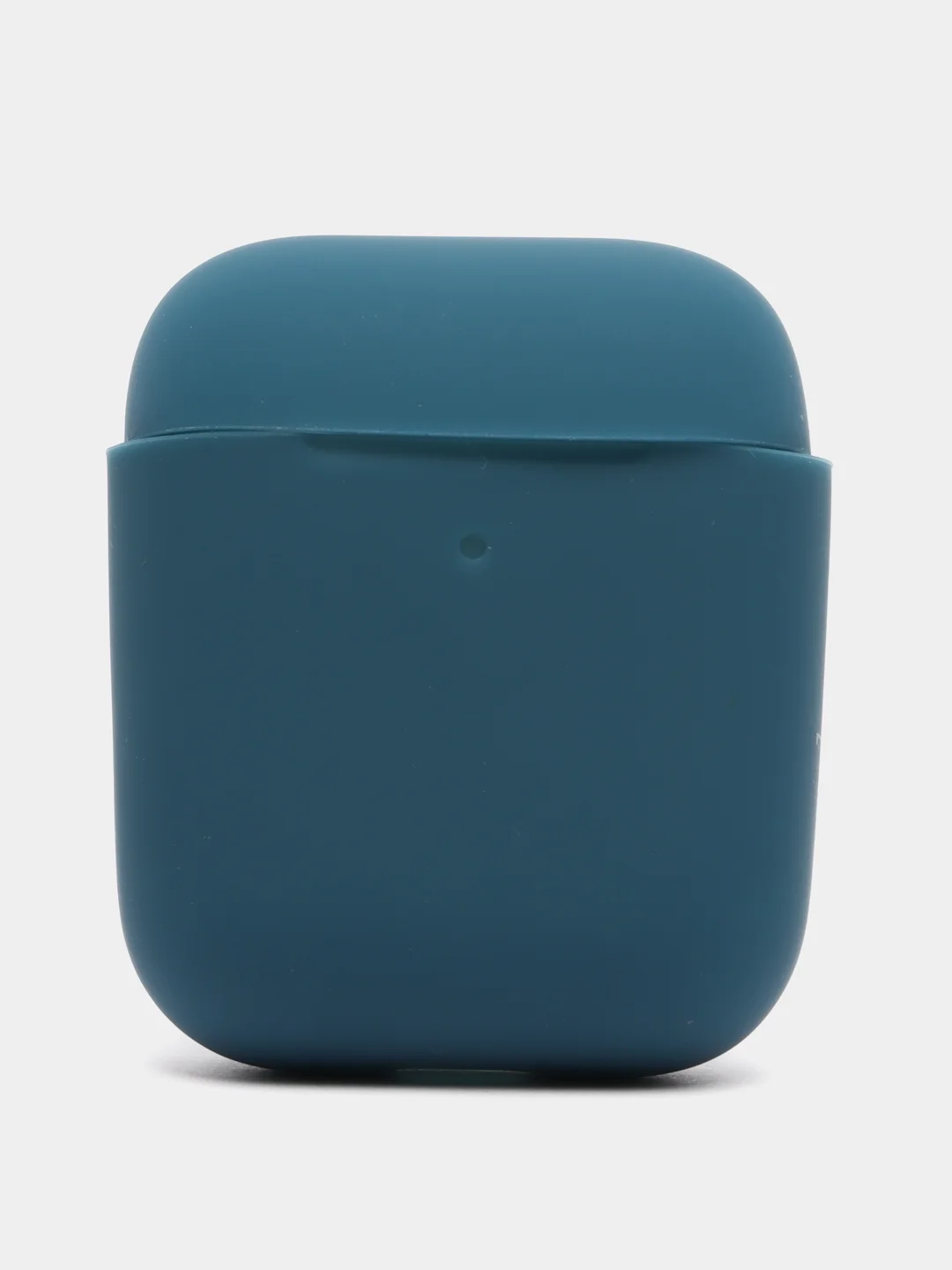 Синий меланж чехол силиконовый для наушников AirPods 1 / 2
