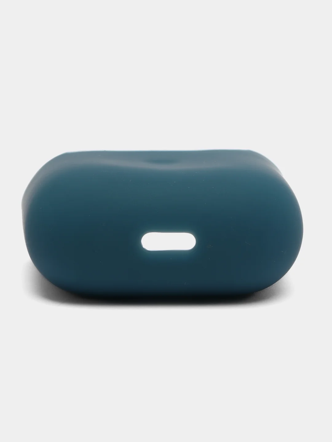 Синий меланж чехол силиконовый для наушников AirPods 1 / 2