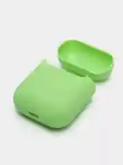 Лайм чехол силиконовый для наушников AirPods 1 / 2
