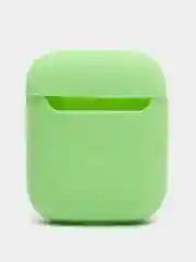 Лайм чехол силиконовый для наушников AirPods 1 / 2