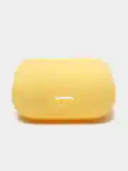 Желтый чехол силиконовый для наушников AirPods 1 / 2