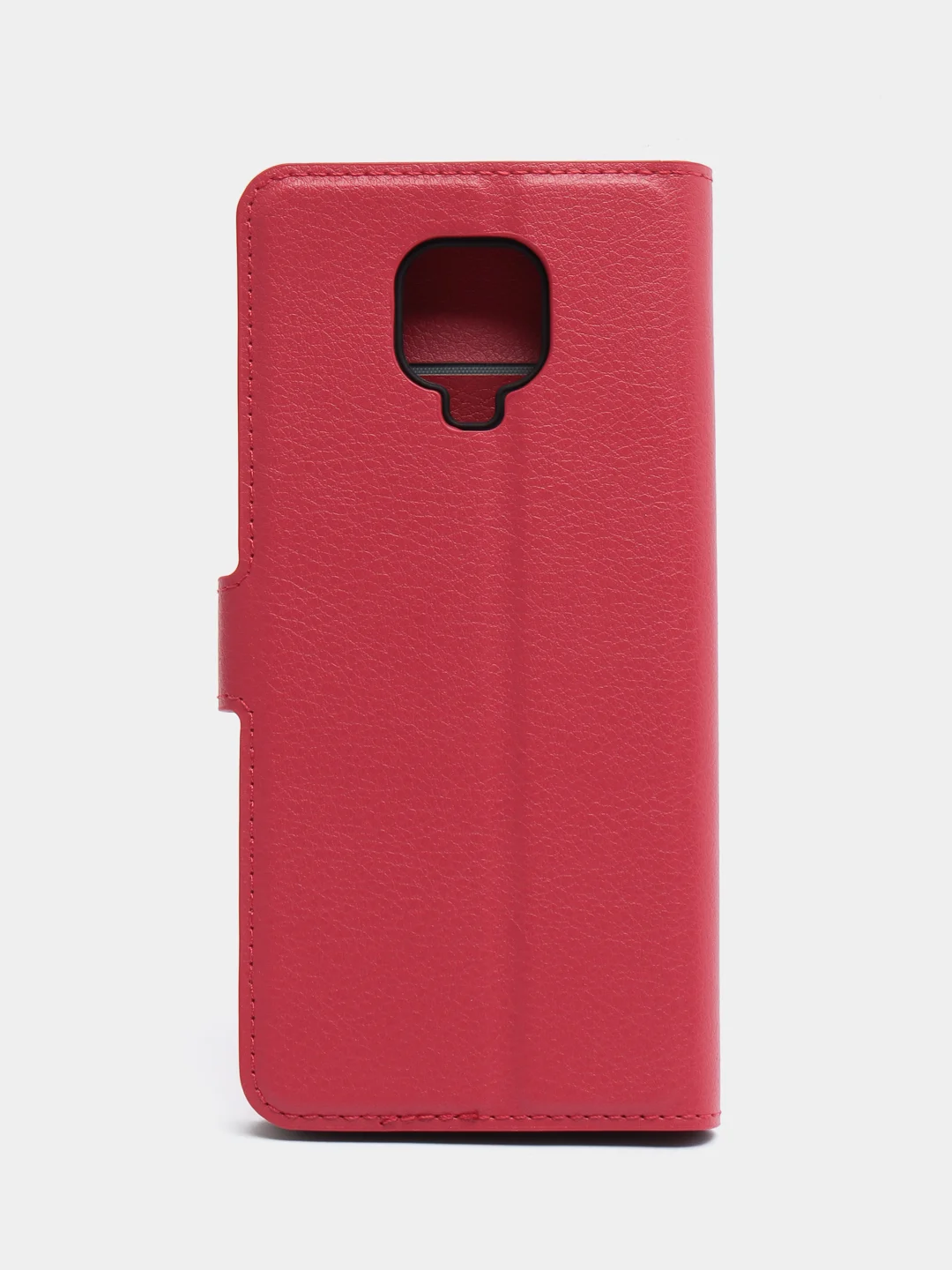 Красный чехол-книжка Xiaomi Redmi Note 9 Pro / Note 9S, с магнитной застежкой и визитницей