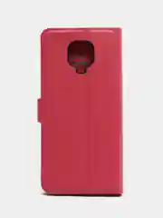 Красный чехол-книжка Xiaomi Redmi Note 9 Pro / Note 9S, с магнитной застежкой и визитницей