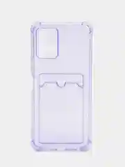 Лавандовый чехол с карманом для карт Vivo Y21/Y33,Y15s, Y17/Y15/Y12/Y11,Y12S/Y12A/Y20, противоударный