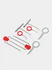 Набор инсталлятора Ural Installation KIT, для снятия обшивок, 12 предметов