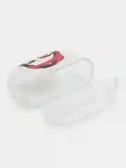 Багровый чехол для наушников AirPods Pro, силиконовый, прозрачный