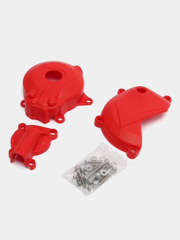 Крышки защиты двигателя "OTOM" ZS 177MM NC250, красные