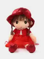 Красный кукла для девочки, интерьерная кукла