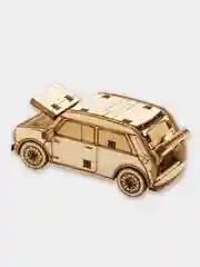 Деревянный конструктор UNIWOOD UNIT Сборная модель MINI Cooper (Мини Купер)
