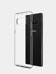 Чехол Samsung Galaxy Note 8 (Галакси Нот 8), прозрачный, силиконовый