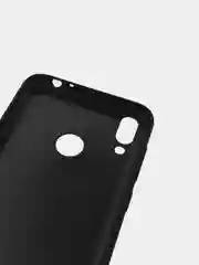 Чехол для Honor 8C (Хонор 8С), черный, силиконовый