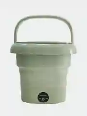 Зеленый стиральная машина, складная, портативная