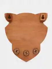 Светло-бежевый ключница настенная
