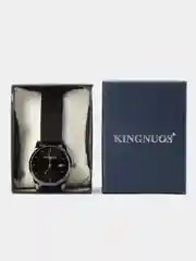 Черный мужские наручные часы KINGNUOS K-128, в подарочной упаковке