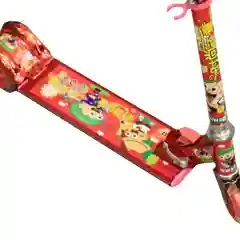 Самокат трёхколёсный с музыкой и светящимися колесами